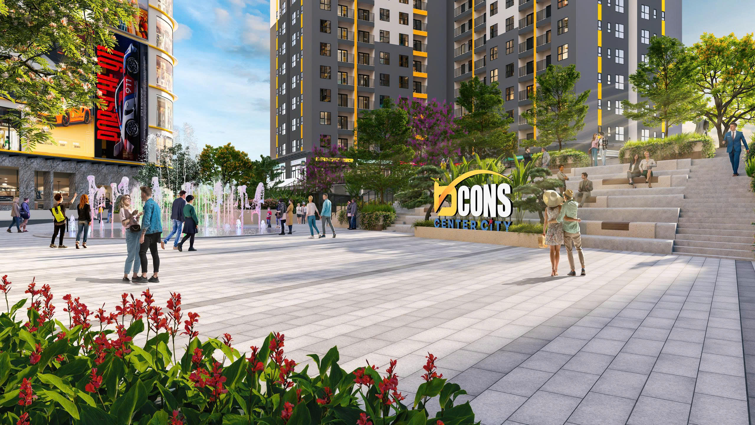 Bcons Center City — Tiện ích nội khu
